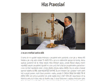 Tablet Screenshot of hlaspravoslavi.cz